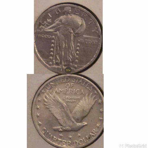 1924 Standing Liberty Quarter (Type 2)