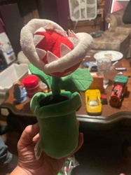 Piranha Plant Plush Toy