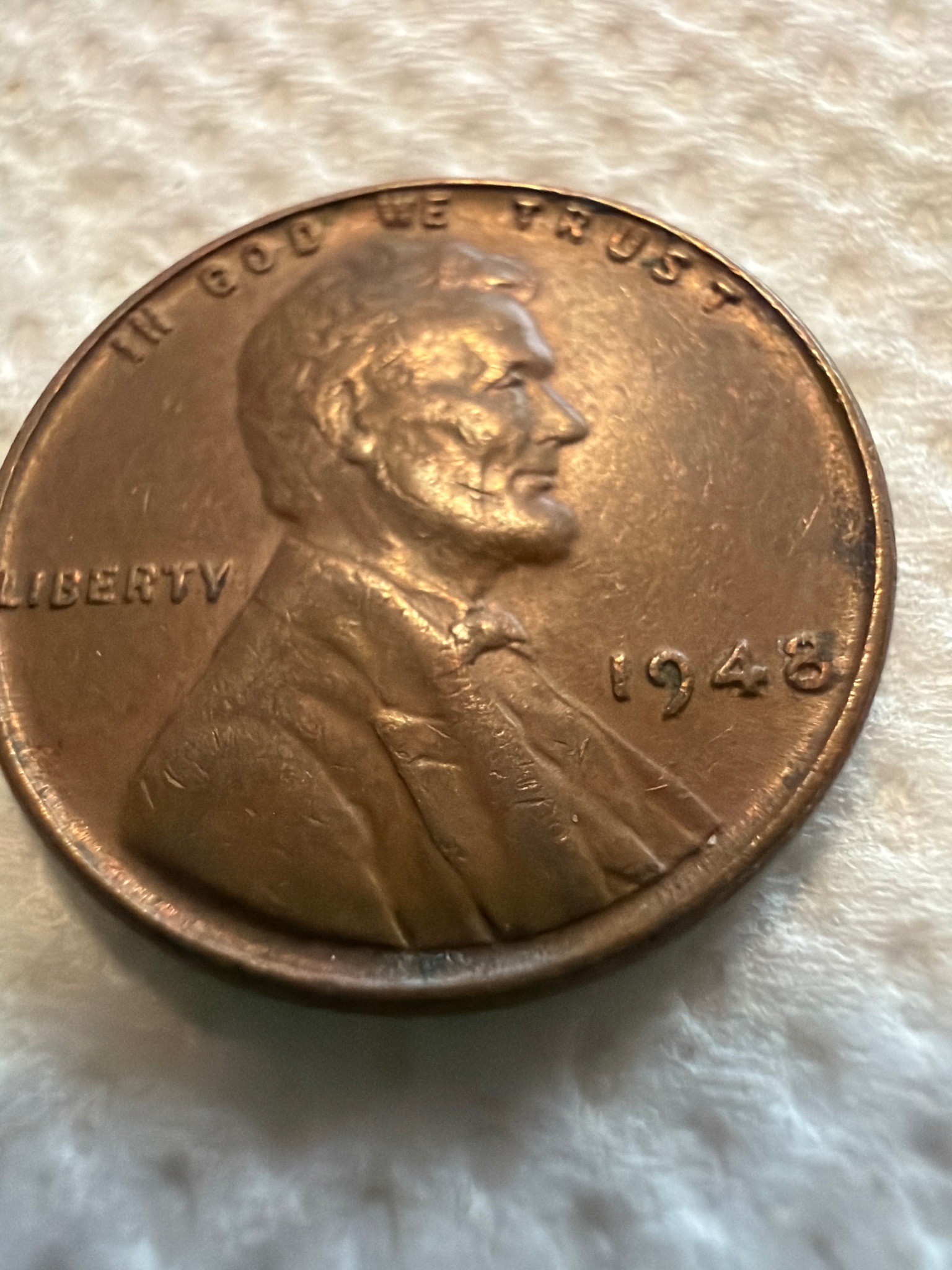 Submitted photo of Lincoln Wheat Penny (unauthenticated)