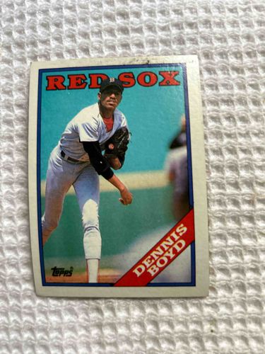 1988 Topps Dennis Boyd Baseball Card