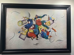 Abstract Figurative Painting