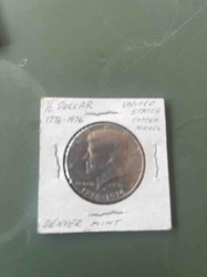 1976 Bicentennial Kennedy Half Dollar (Denver Mint)