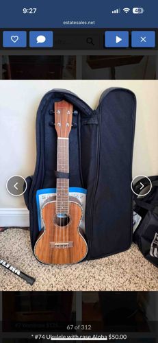 Ukulele with Case