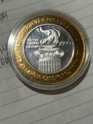 Skyway Grand Opening 1999 Ten Dollar Gaming Token