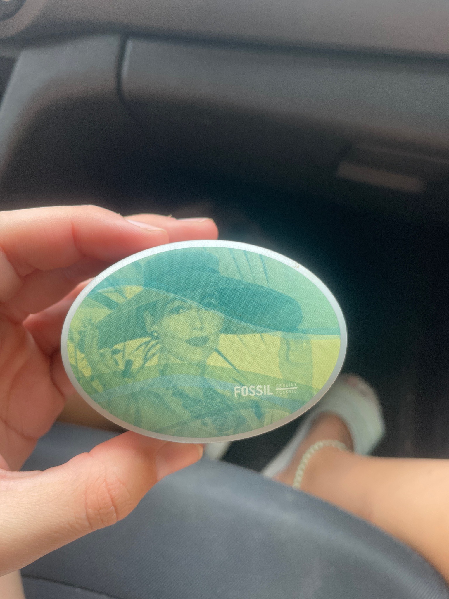 Submitted photo of Fossil tin case (not authenticated)