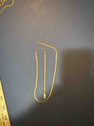 14k Gold Snake Chain Necklace