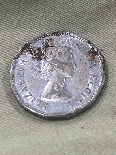 Elizabeth II (Regina) Canadian Coin (likely 10 Cents)