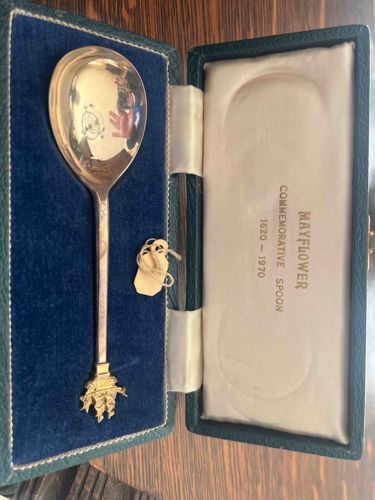 Mayflower 350th Anniversary Commemorative Spoon (1620-1970)