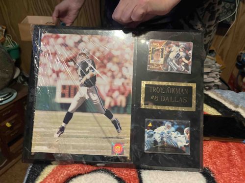 Troy Aikman Dallas Cowboys Commemorative Plaque/Display