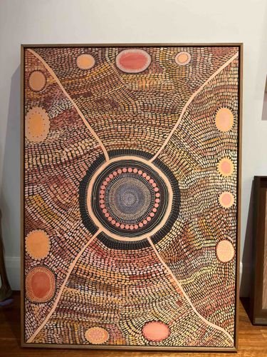Contemporary Indigenous Australian Dot Painting