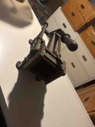 Vintage Cast Iron French Fry Cutter