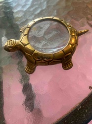 Brass Turtle Magnifying Glass