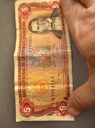 Dominican Republic 5 Pesos Oro Banknote