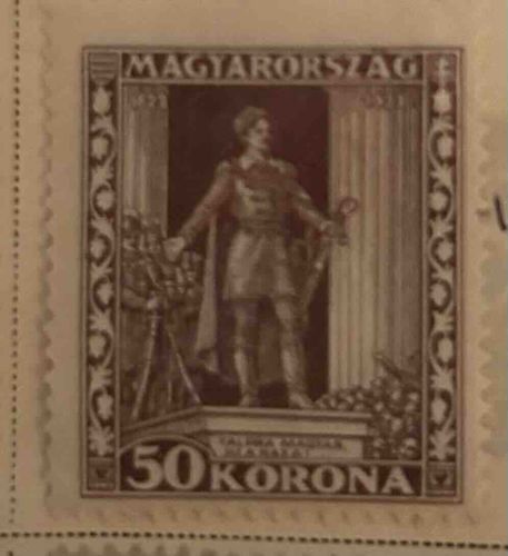 Hungary 50 Korona Stamp
