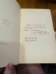 Personal Memoirs of U. S. Grant, Volume 1 (1885), First Edition with Signed Inscription