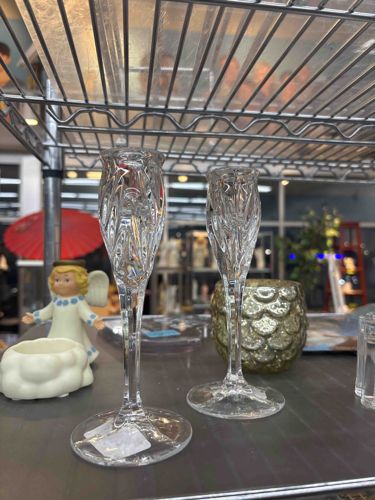 Waterford Crystal 'Marquis' Brookside Taper Candlesticks