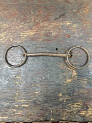 Antique/Vintage Loose Ring Snaffle Bit