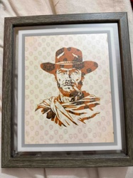 Framed Clint Eastwood 'Man with No Name' Graphic Print