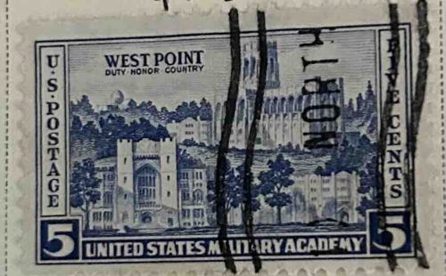US Postage Stamp: West Point - United States Military Academy