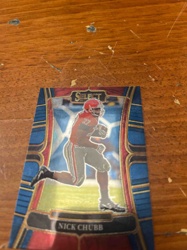 Panini Select Nick Chubb Football Card