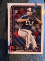 Erik Sabrowski 2023 Topps Heritage Minor League Baseball Rookie Card
