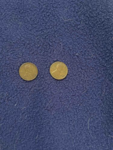 Two U.S. Lincoln Wheat Cents