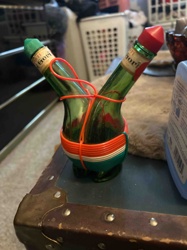 Gori Vinegar and Oil Cruet Set