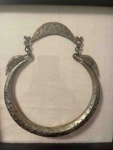 Laos Silver Marriage Necklace