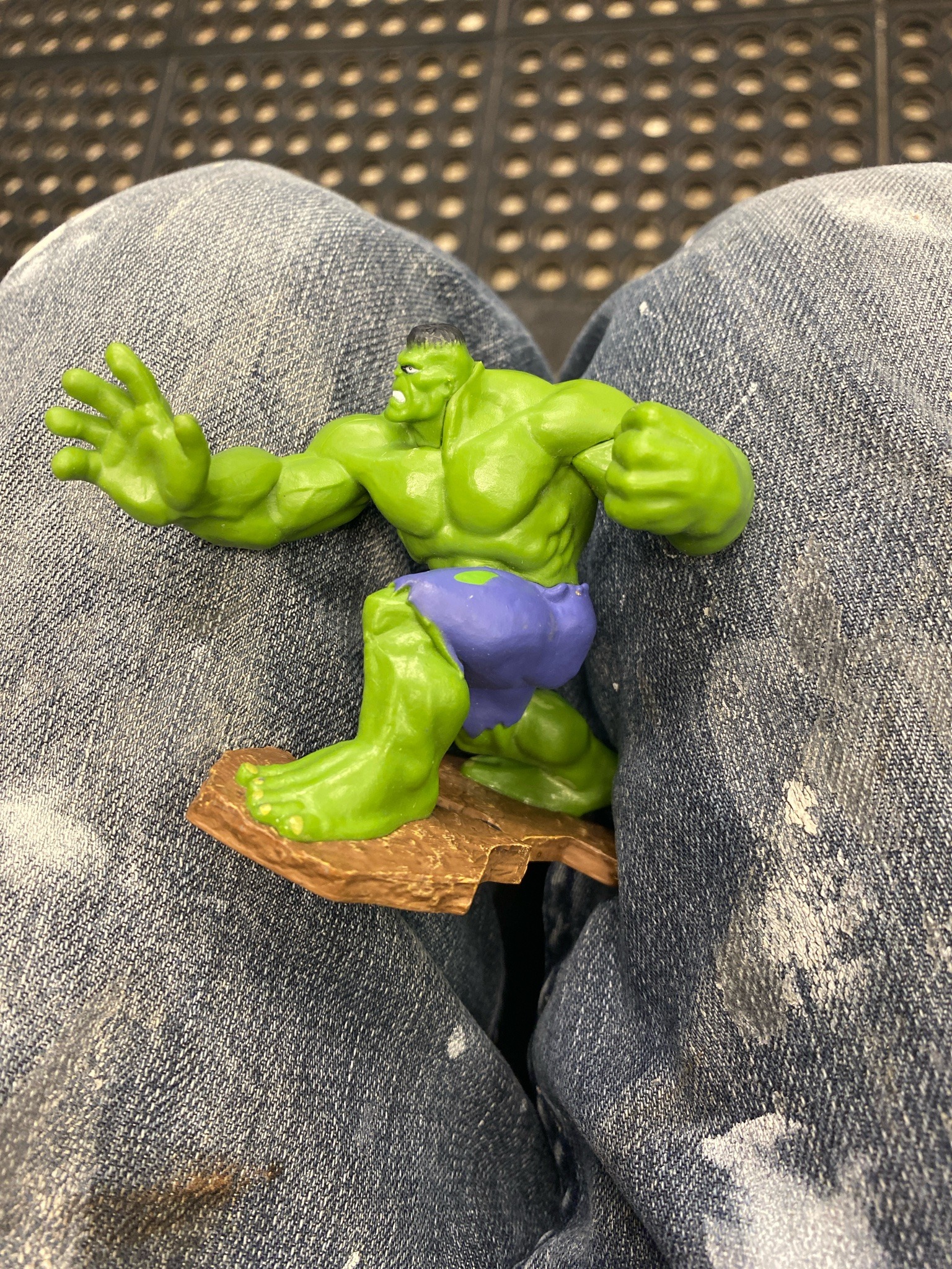 Submitted photo of Marvel Comics Hulk action figure (not authenticated)