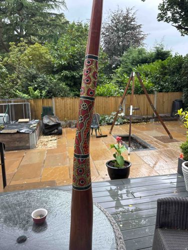 Aboriginal Dot Painted Didgeridoo
