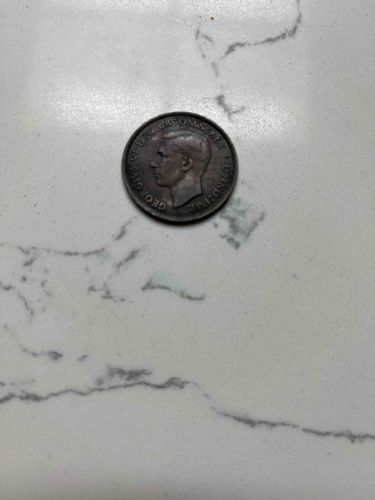 King George VI Coin (Obverse)