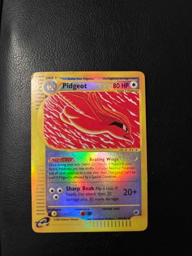 Pidgeot 2002 Pokemon Expedition Base Set Holographic Card #23/165