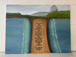 Parting of the Red Sea (Exodus 15) by Lorie Leahy