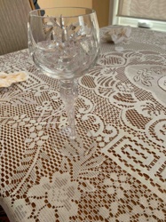 Cut Crystal Wine Goblet