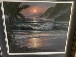 Tropical Seascape Print by Maurice Meyer