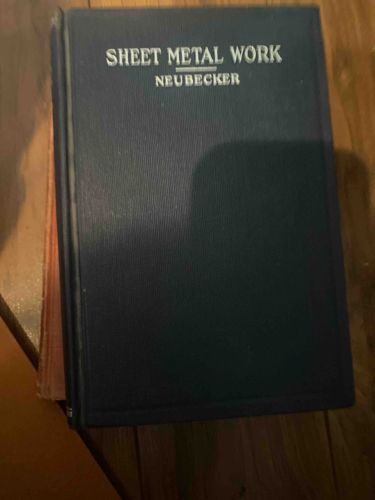 Sheet Metal Work by Neubecker (1942 Edition)