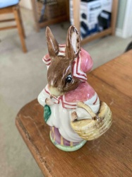 Beatrix Potter 'Rebeccah Pussy-cat' Porcelain Figurine