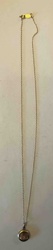 14k Gold Locket and Chain
