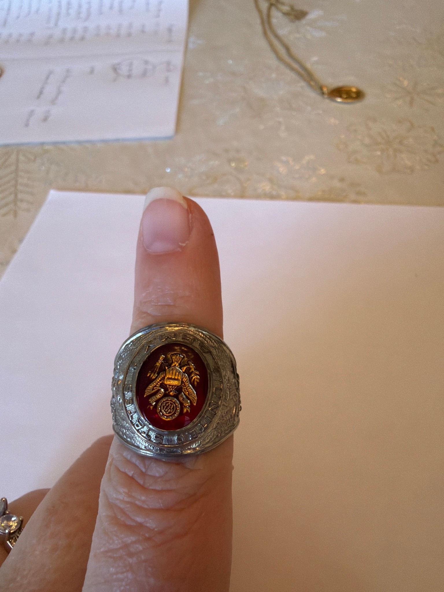 United States Army Military Ring