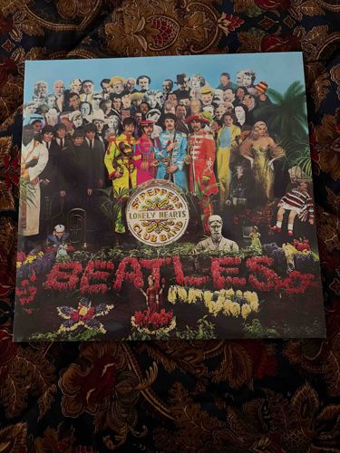 Sgt. Pepper's Lonely Hearts Club Band Album Cover (The Beatles)