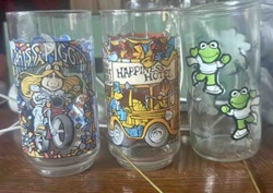 Muppet Show Collectible Glass Tumblers
