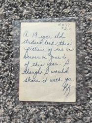 Photograph Verso with Ronald Reagan Autograph and Inscription