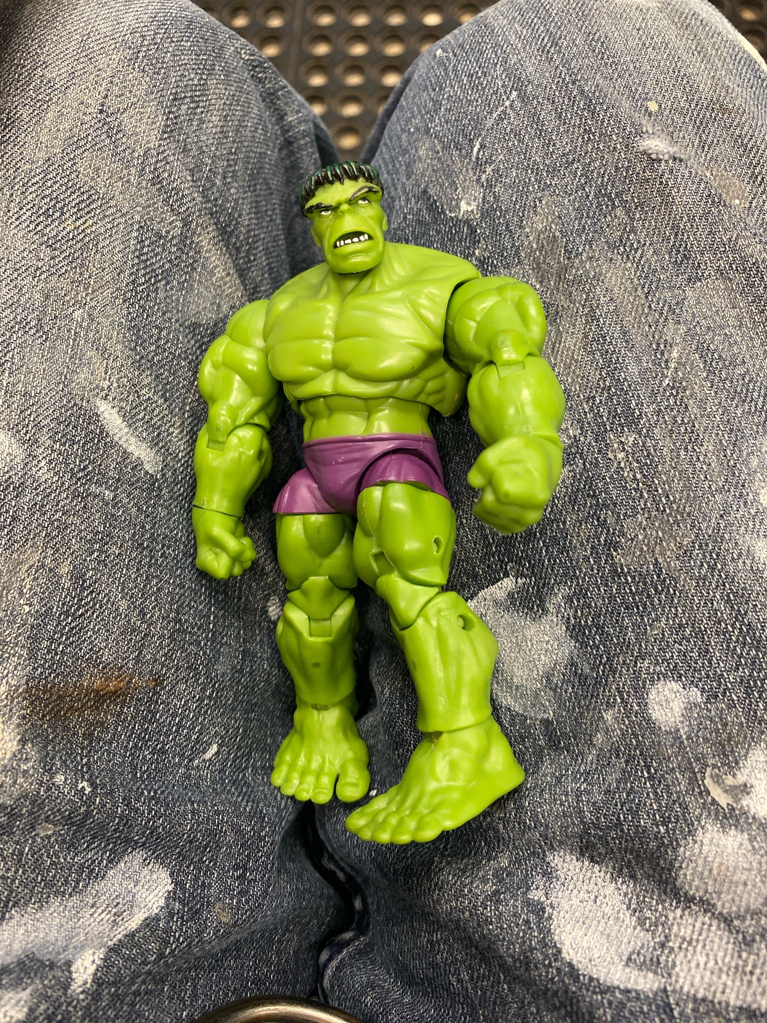 Submitted photo of Marvel Comics Hulk action figure (not authenticated)