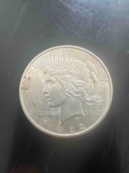 1922 Peace Dollar (Obverse)