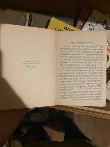 Cooper's The Spy, 1912 Edition