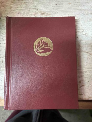Hardcover Book with Gilt Embossed Emblem
