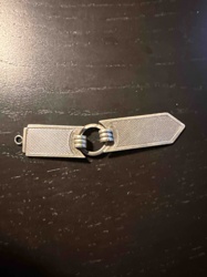 Art Deco Style Buckle or Clasp Component