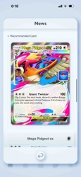 Mega Pidgeot EX Pokémon Trading Card