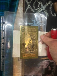 A Victorian-era 'Goldback' Advertising Card from 1899