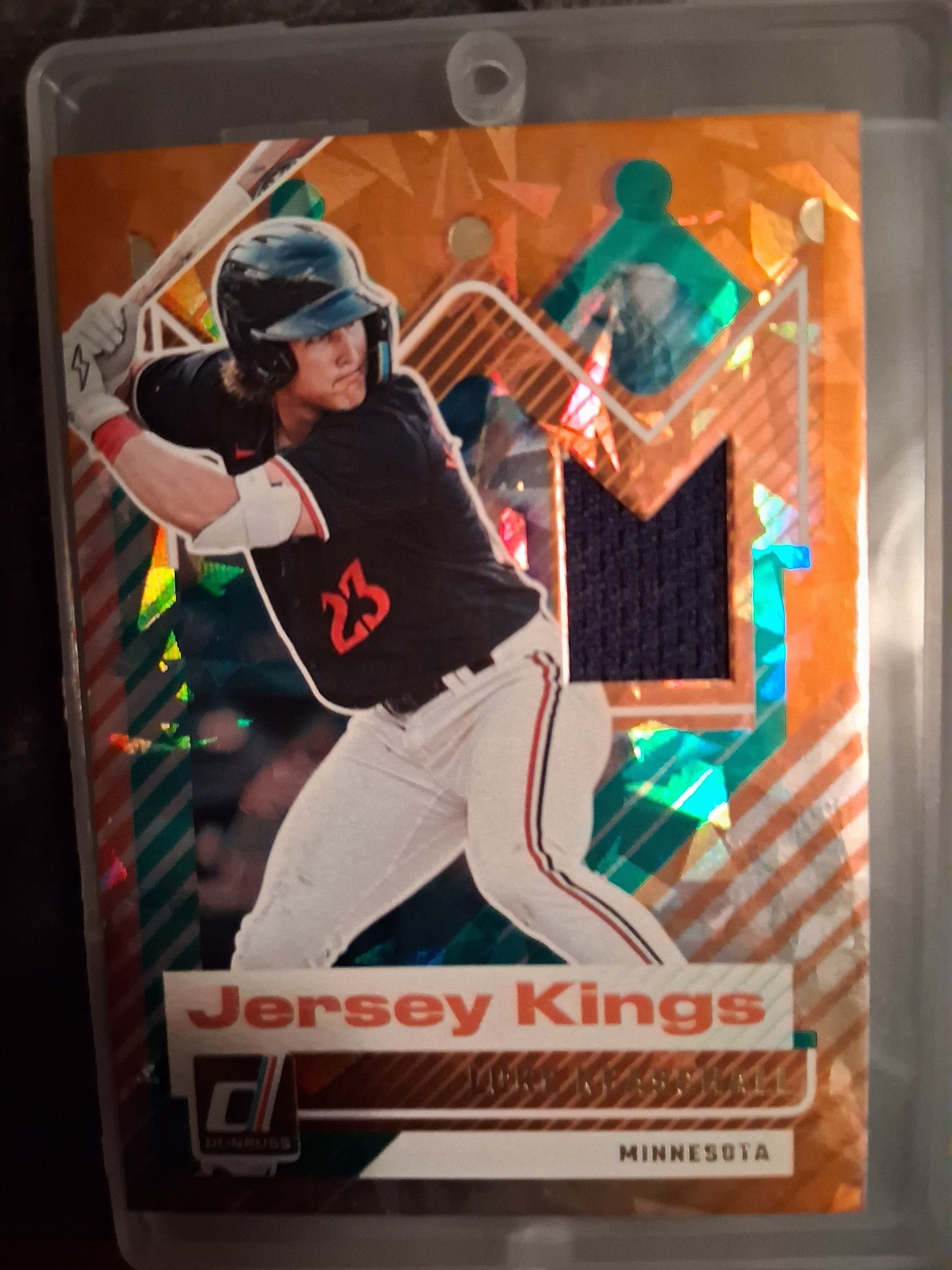 Submitted photo of Donruss Jersey Kings Baseball Card (not authenticated)